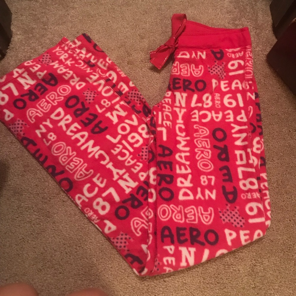 Fleece pj pants.